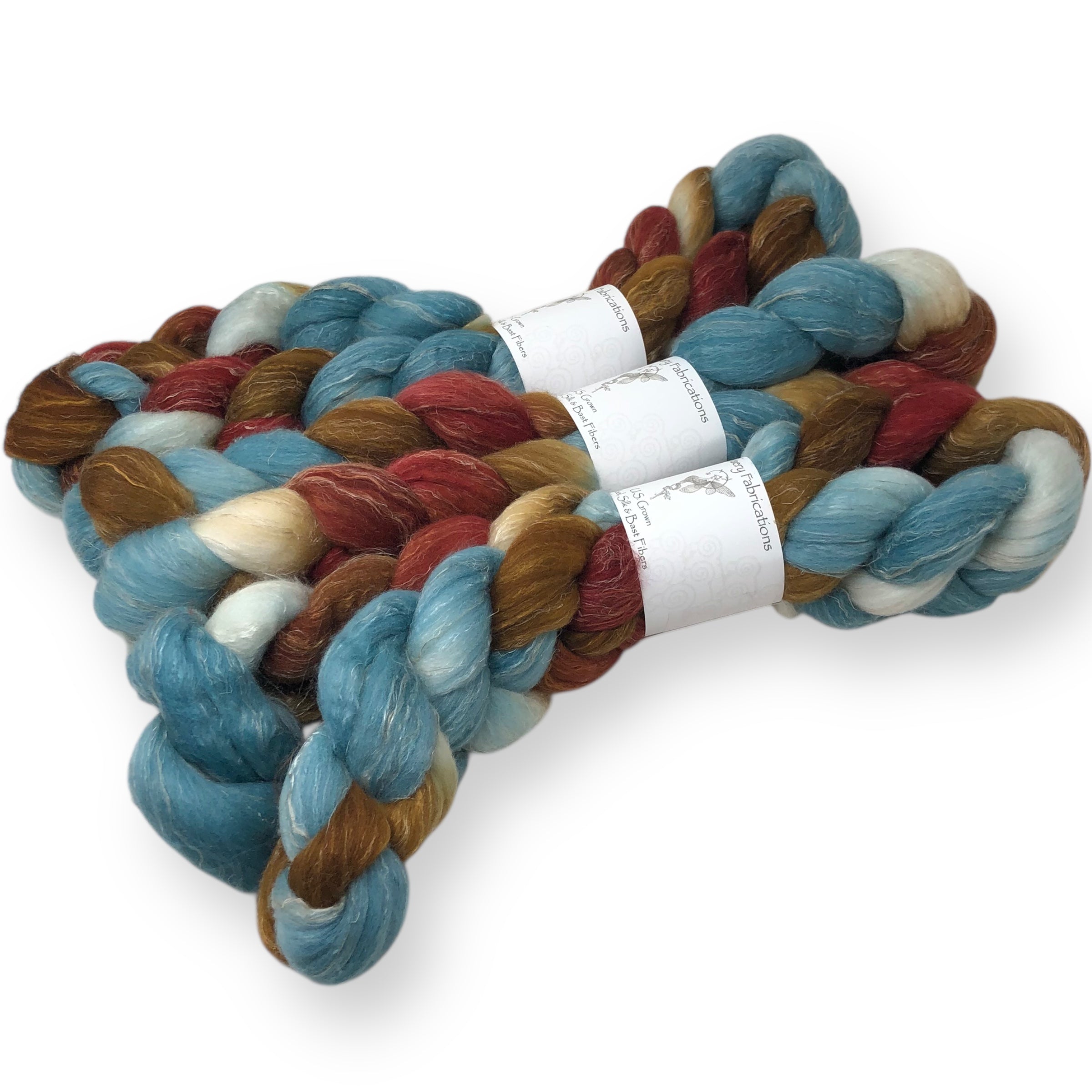 Rugged - US grown Wool, Silk and Bast Fiber Blend