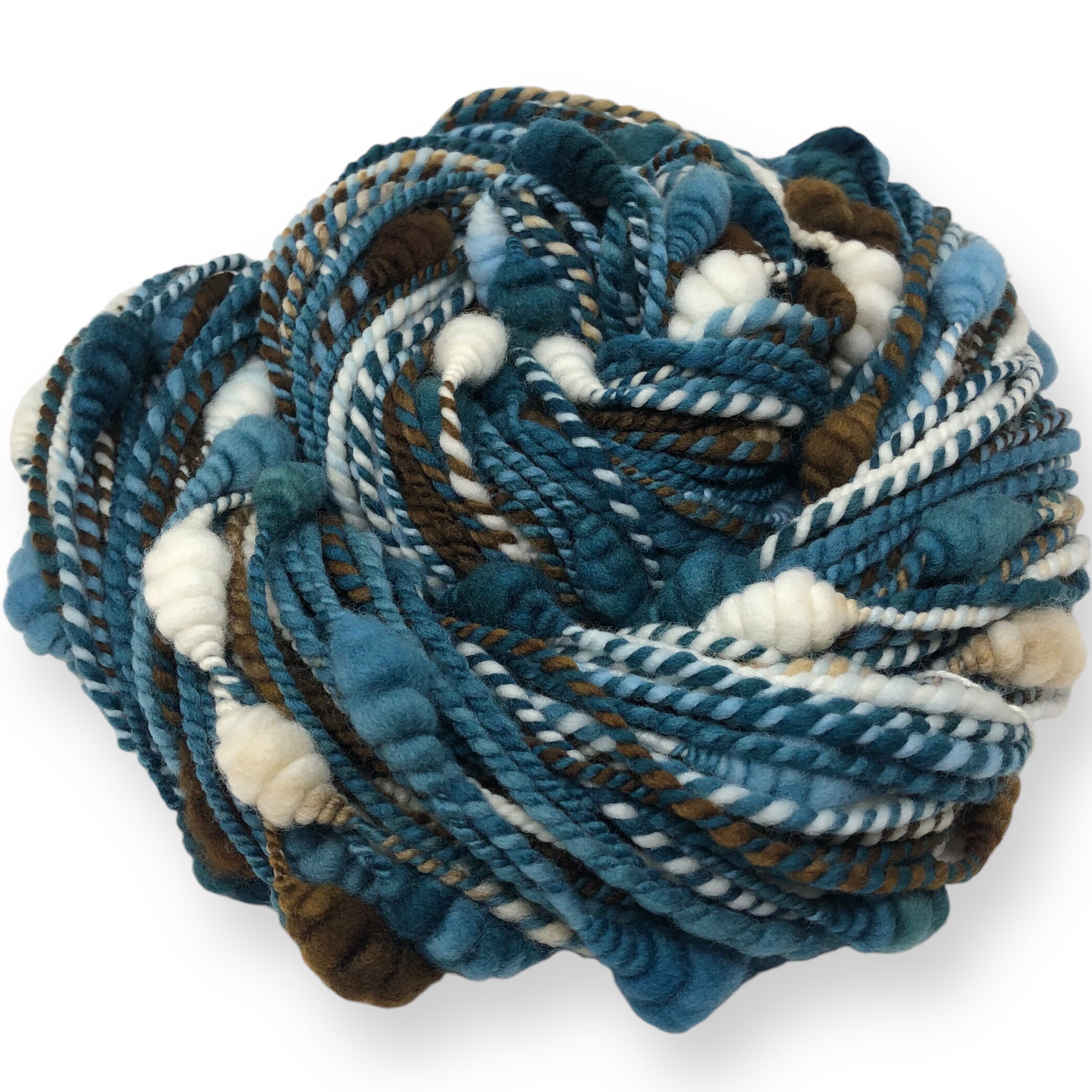 Winter Wonders - beehive textured hand spun