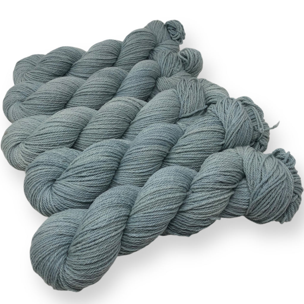 Plant Dyed Cormo DK - fresh from the garden, non-repeatable, ooak