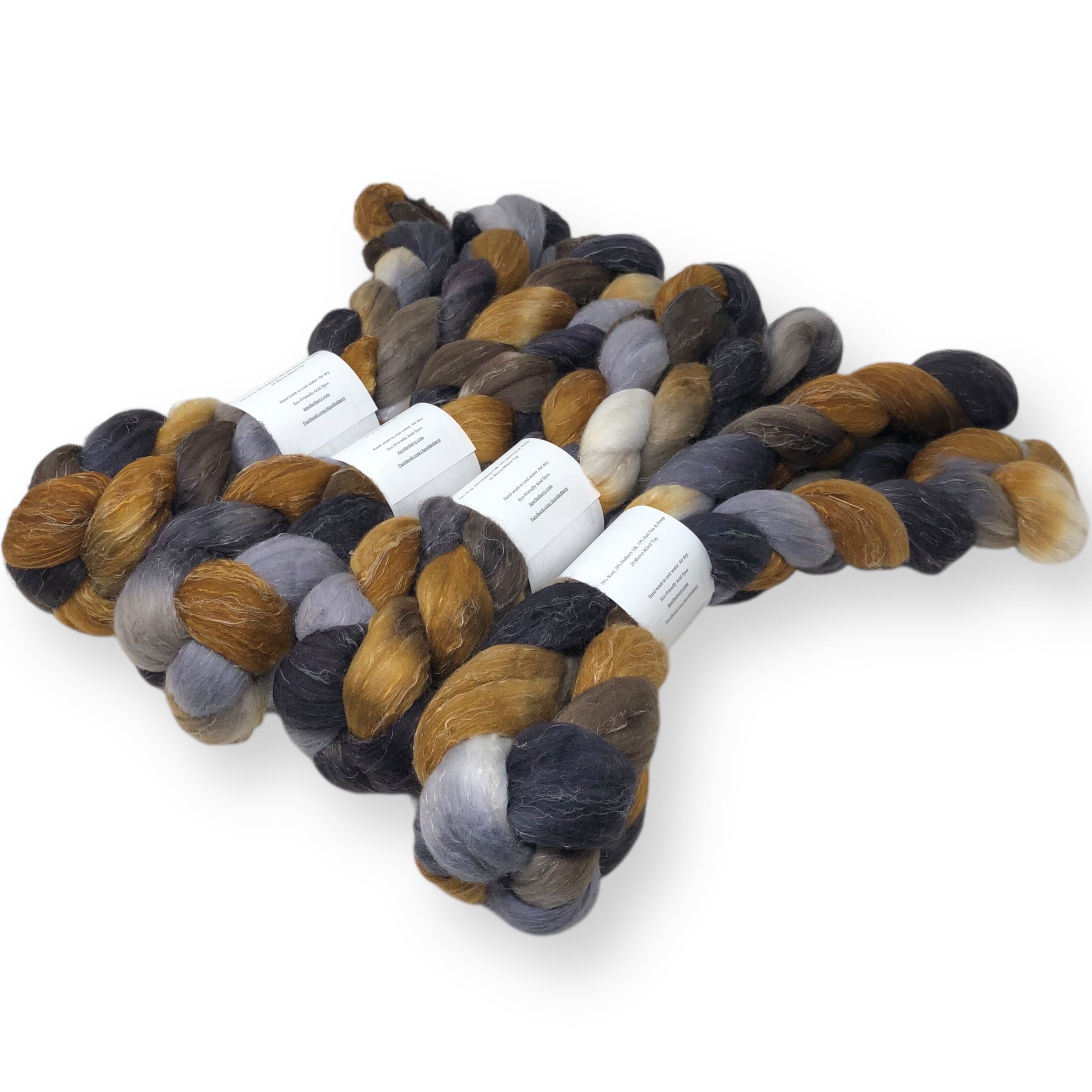 Oak’d - US grown Wool, Silk and Bast Fiber Blend