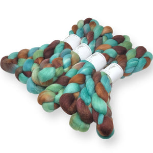 Oxidized - US grown Fine Wool and Silk Top