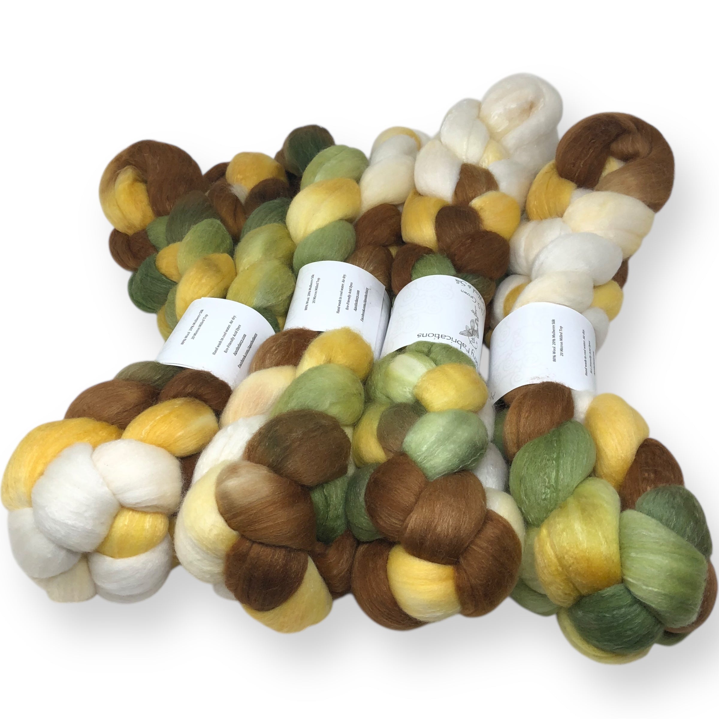 A Brisk Stroll - US grown Fine Wool and Silk Top