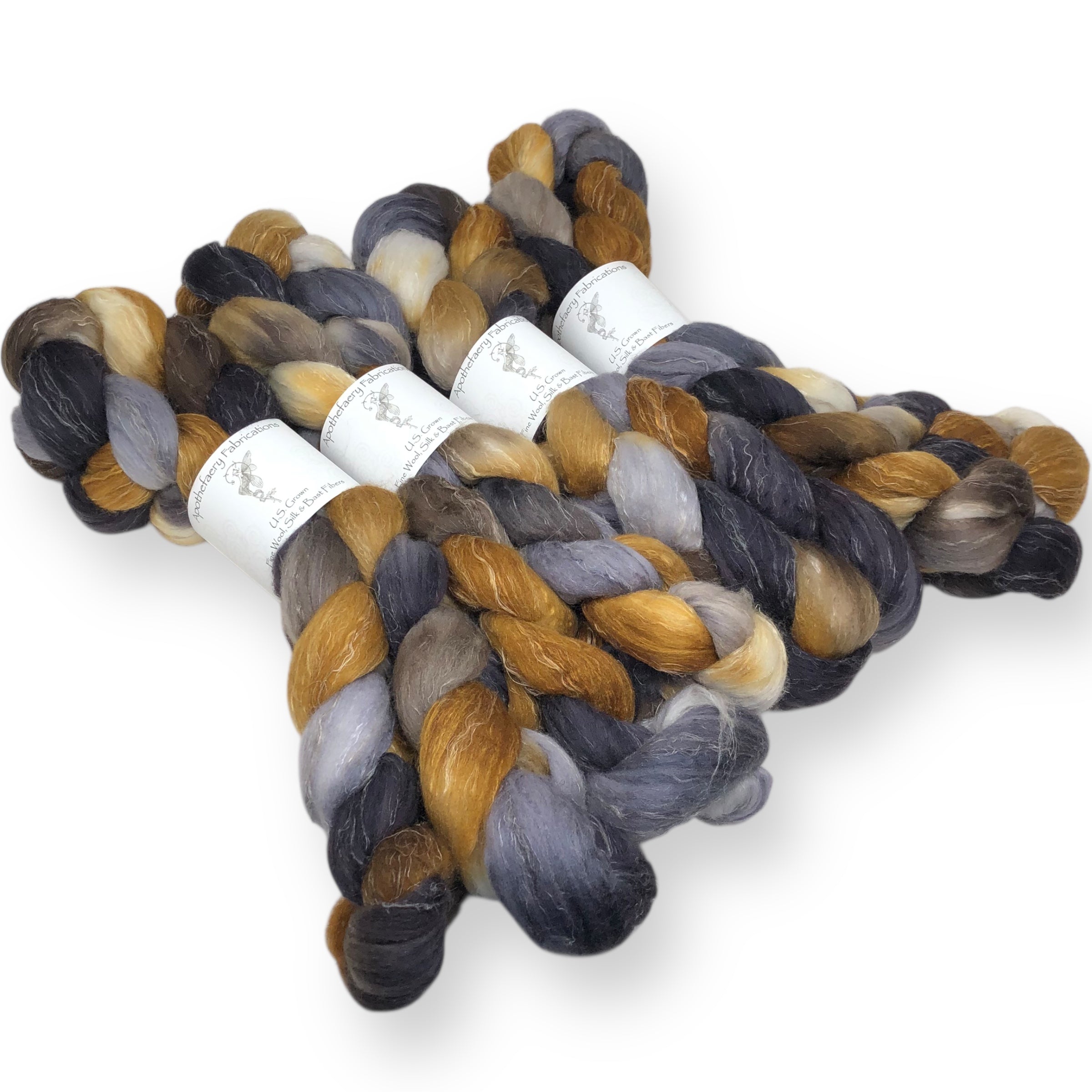 Oak’d - US grown Wool, Silk and Bast Fiber Blend