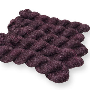 Boysenberries - Alpaca Linen Silk DK weight 2 Ply