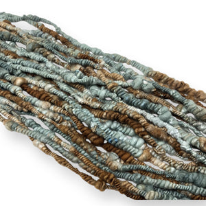 Lichen - coil textured hand spun