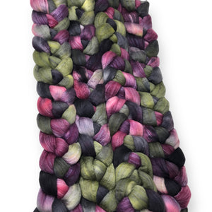 Rose Bower - US grown Fine Wool and Silk Top
