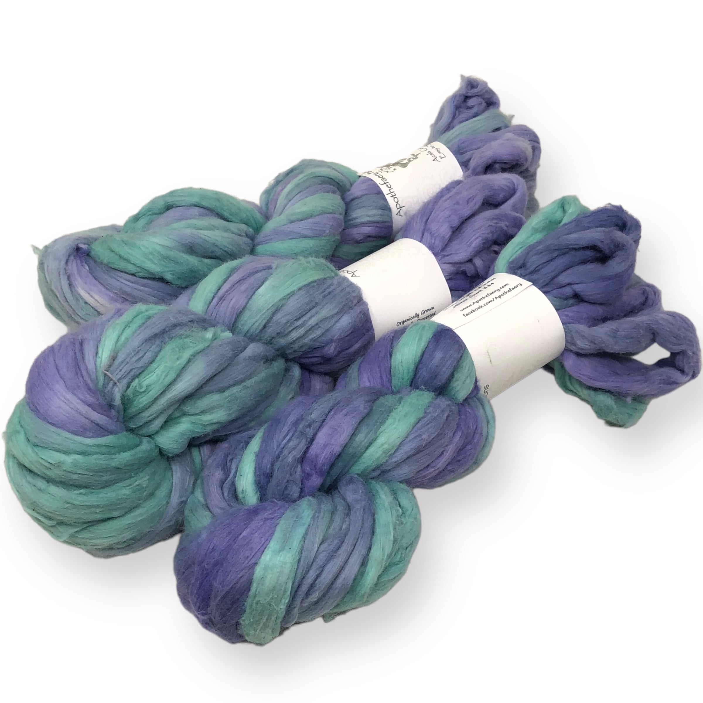 Ice Dyed Acala  - "Easy to Spin" USA grown Cotton