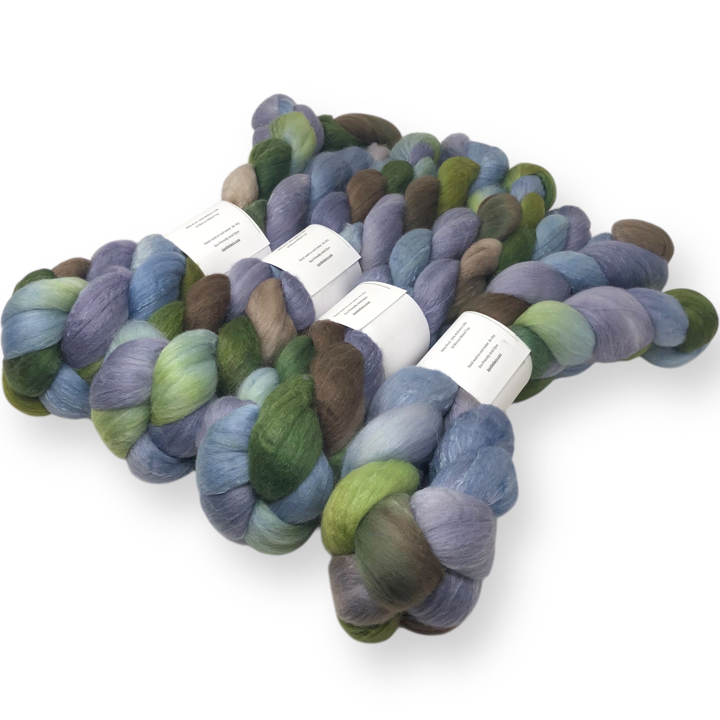 Bucolic - US grown Fine Wool and Silk Top