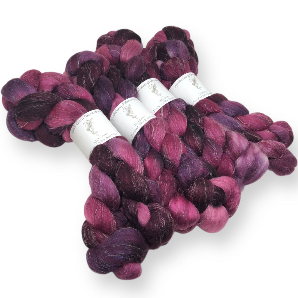 Dahlia - US grown Wool, Silk and Bast Fiber Blend