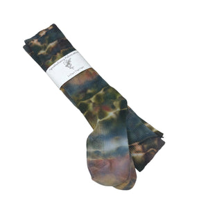 Ice dyed Thigh High socks