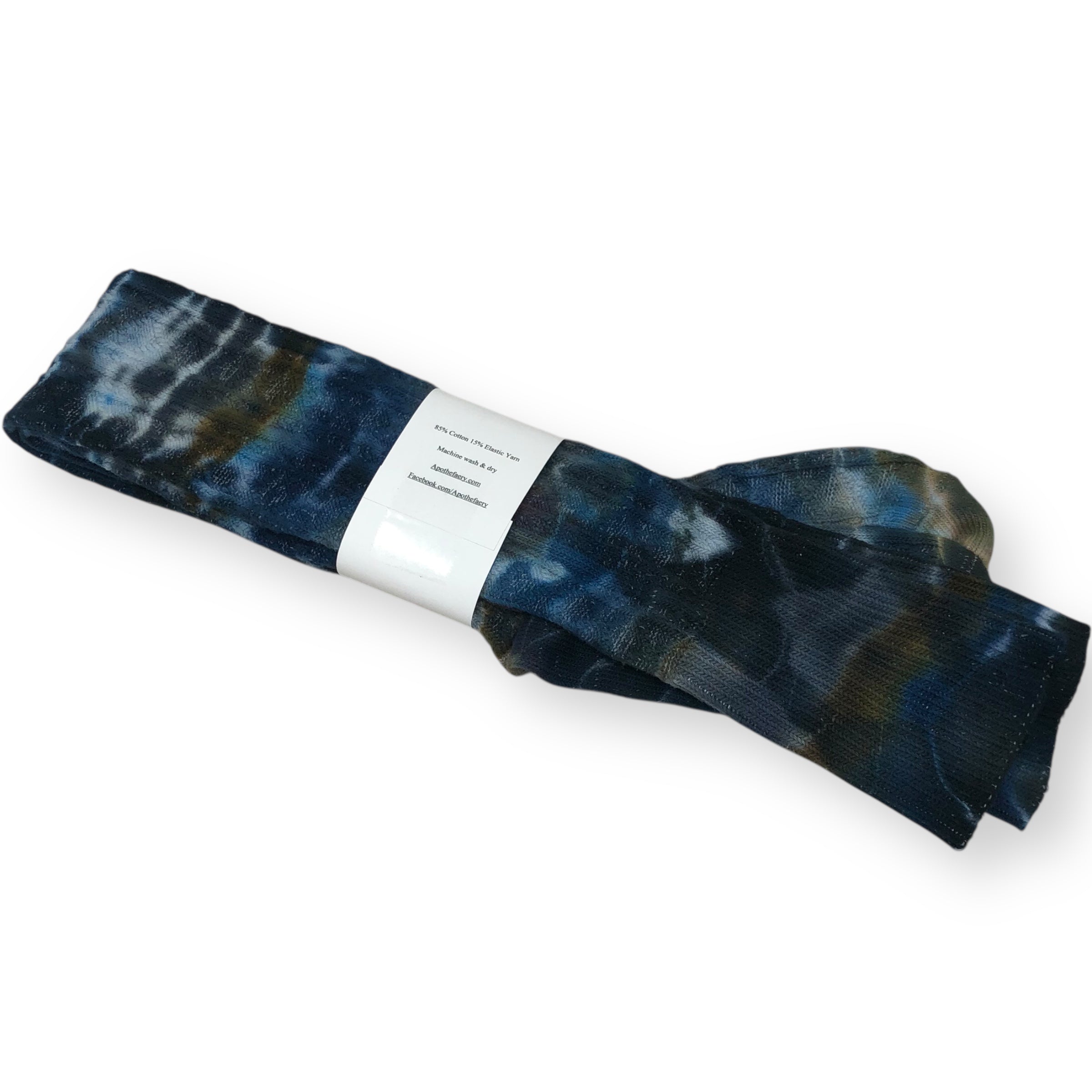 Ice dyed Thigh High socks