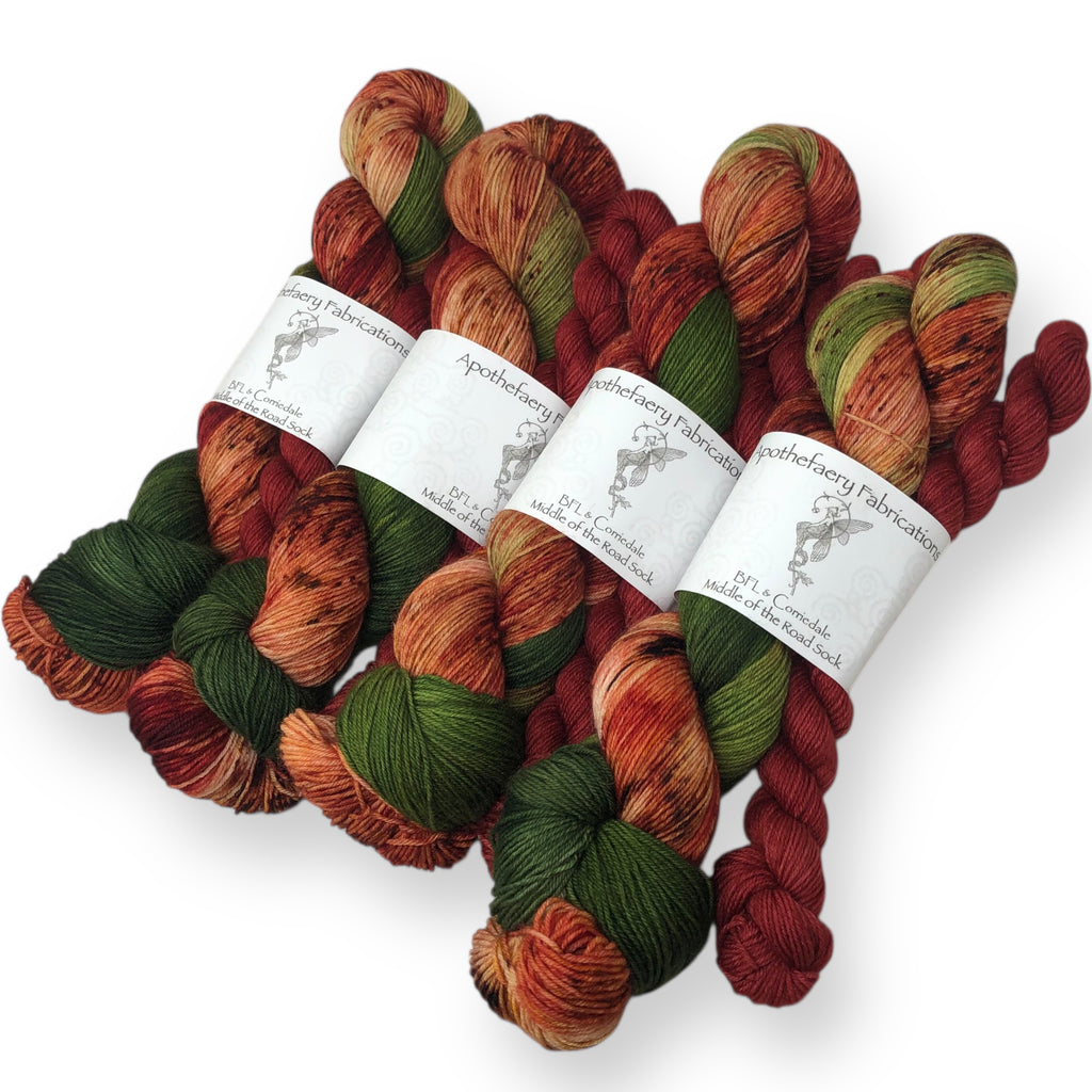 Spicebush - sock yarn with mini, sock set