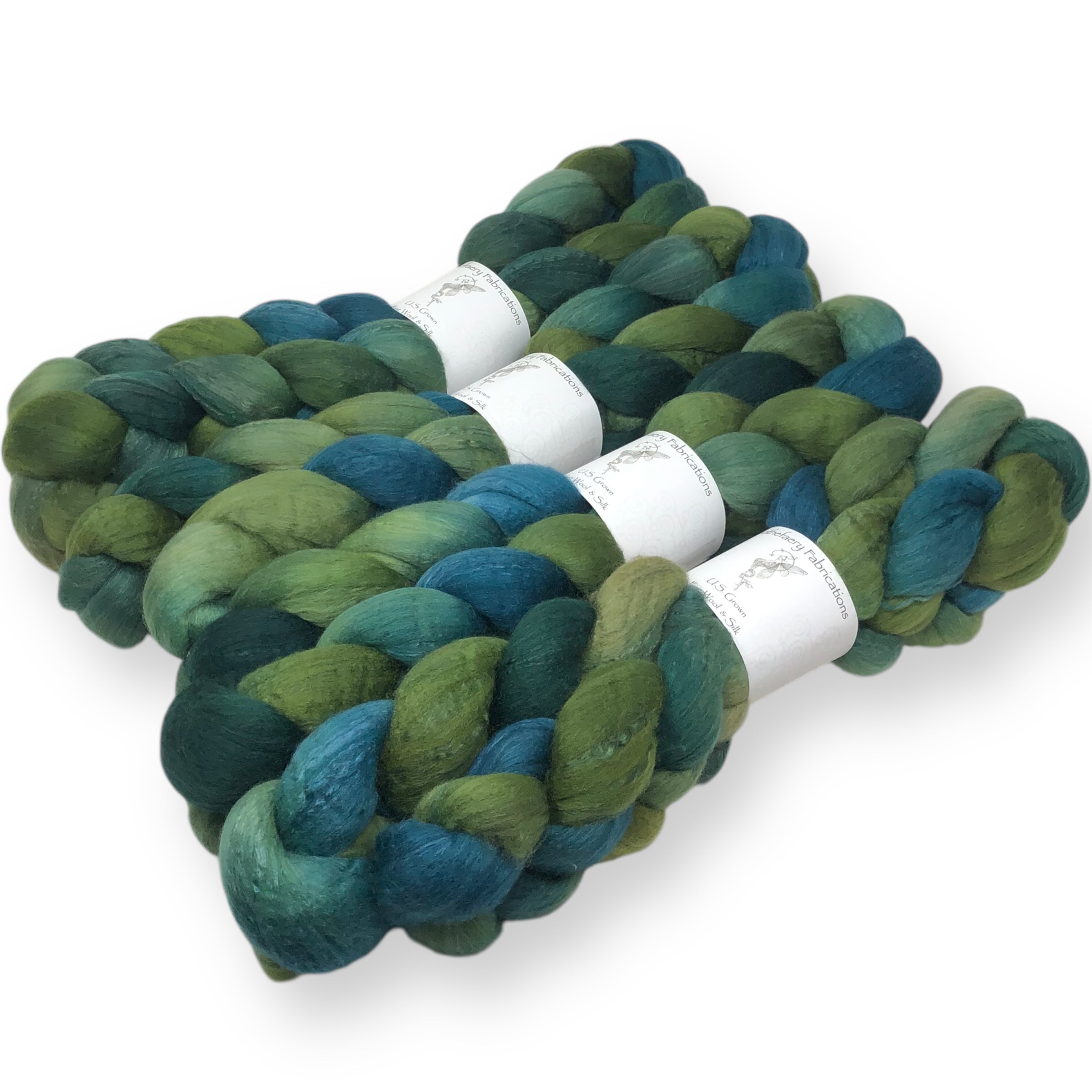 Algae - US grown Fine Wool and Silk Top