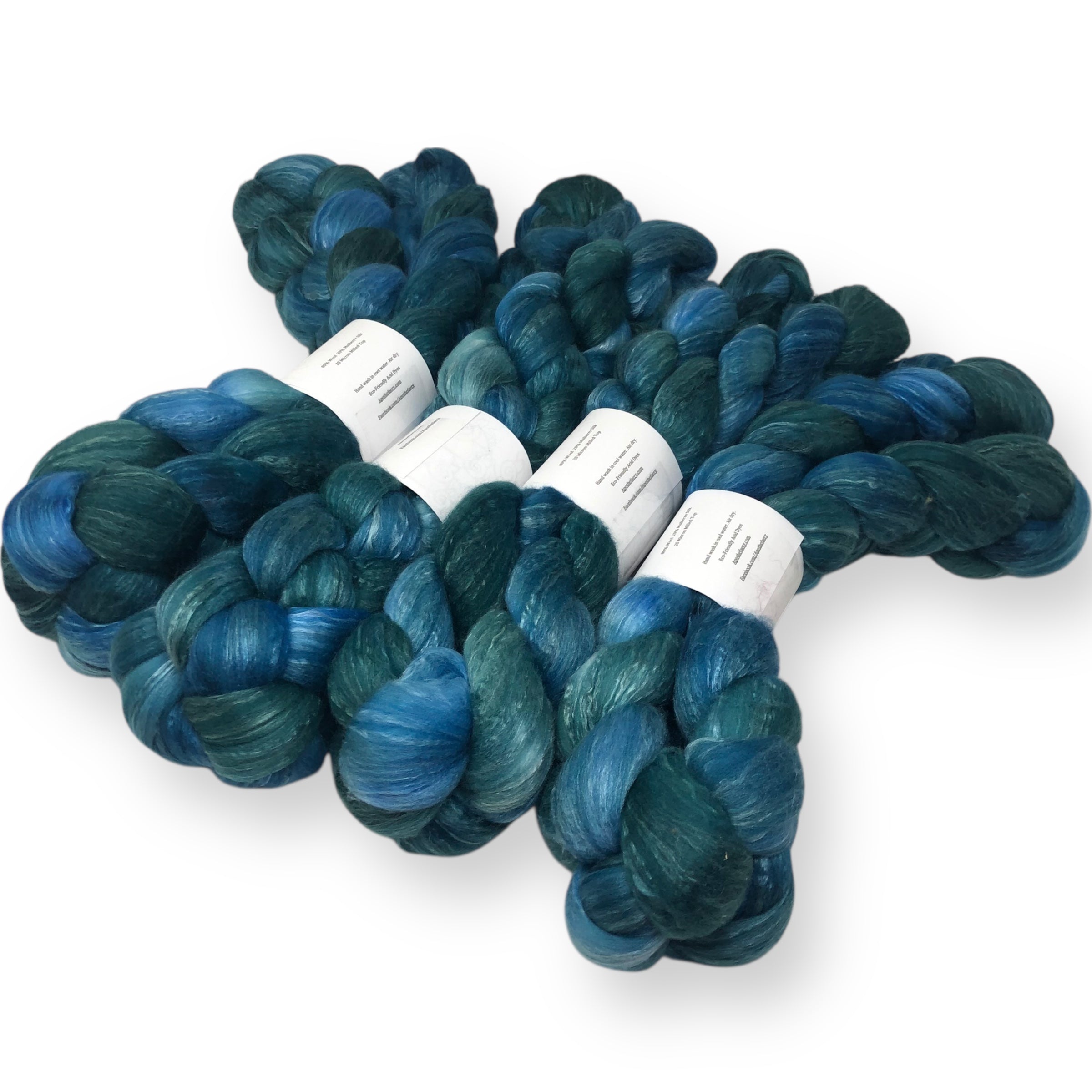 Cold Pool - US grown Fine Wool and Silk Top