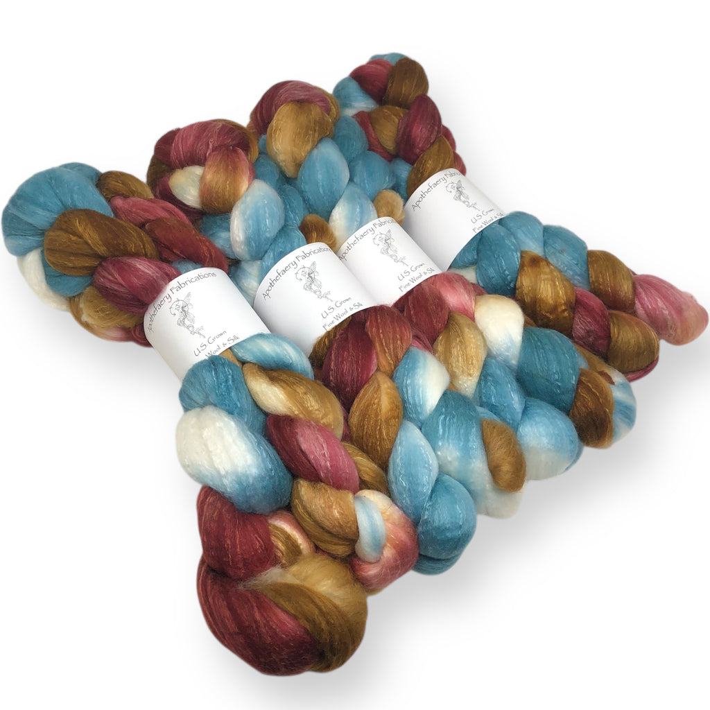 Rugged - US grown Fine Wool and Silk Top