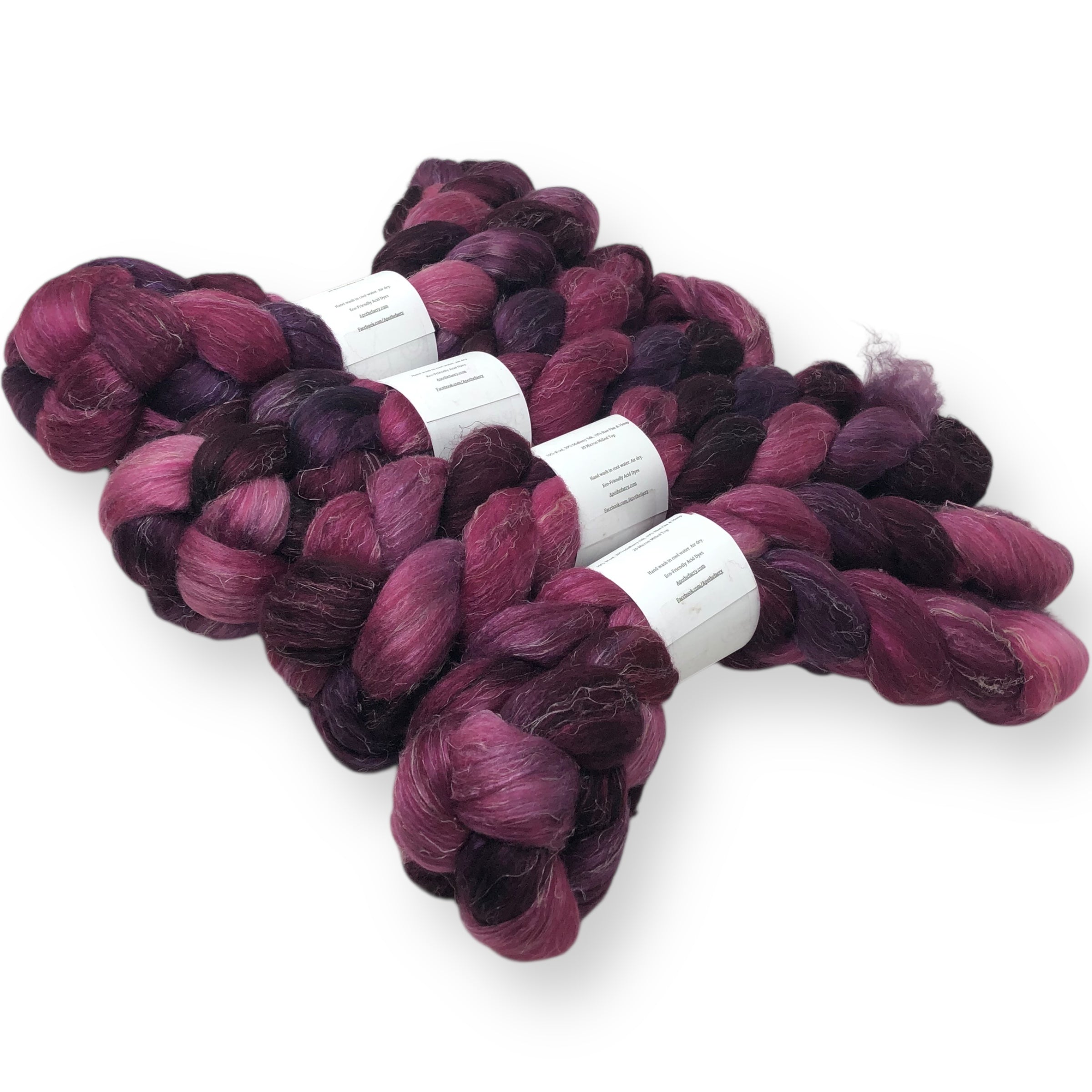 Dahlia - US grown Wool, Silk and Bast Fiber Blend