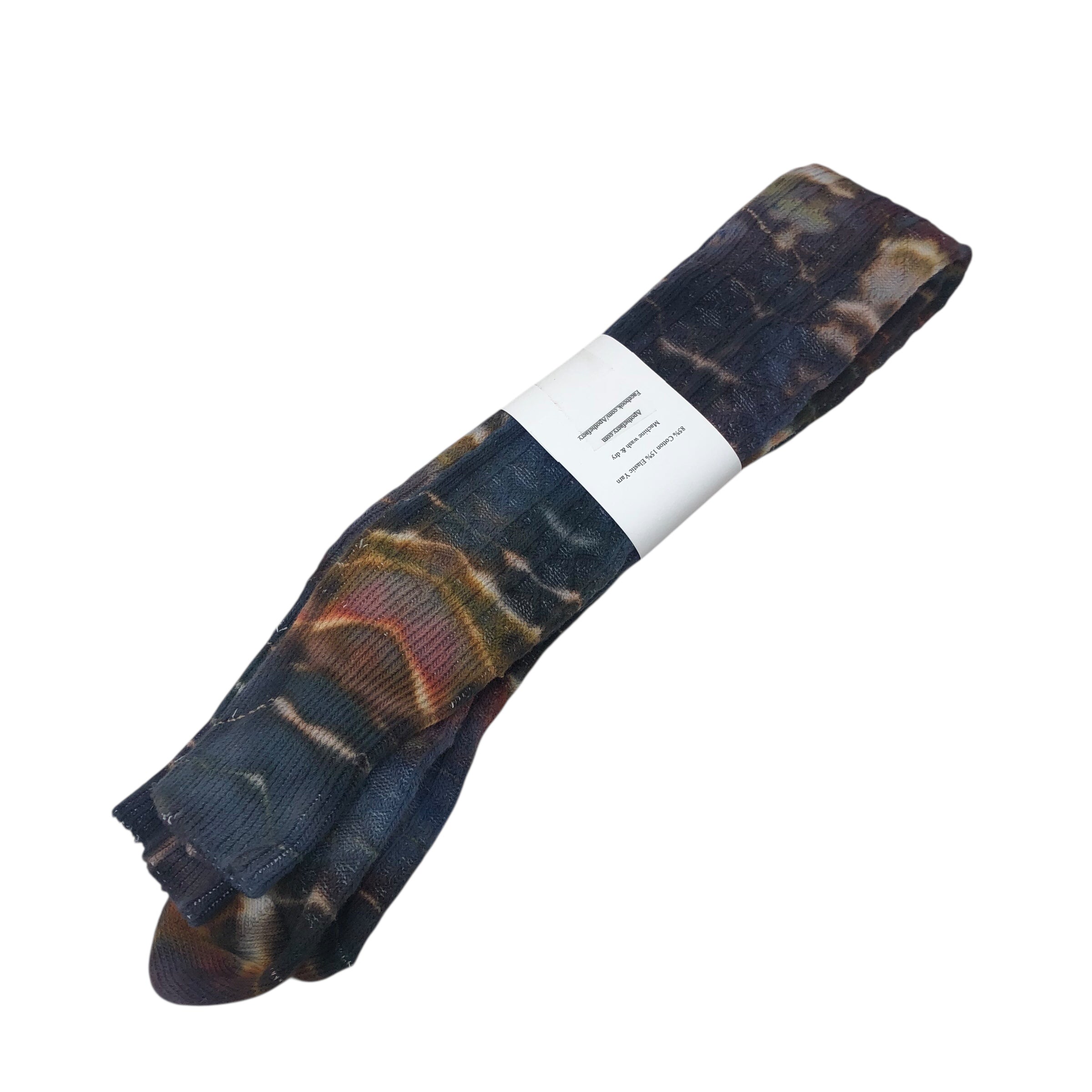 Ice dyed Thigh High socks