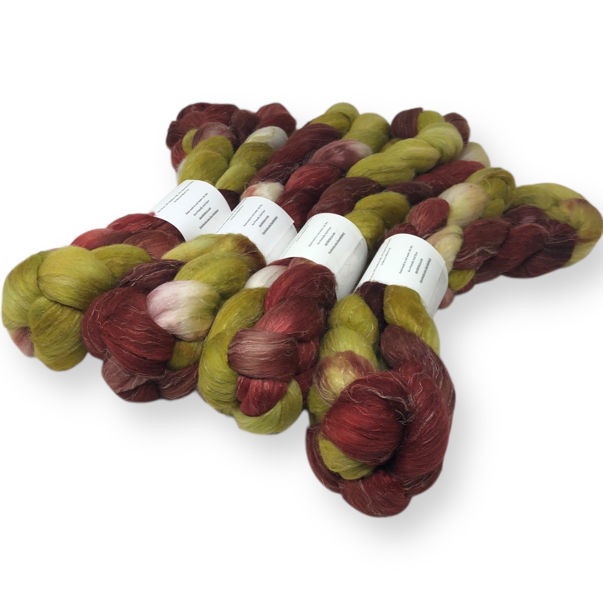 Johnny Appleseed - US grown Wool, Silk and Bast Fiber Blend