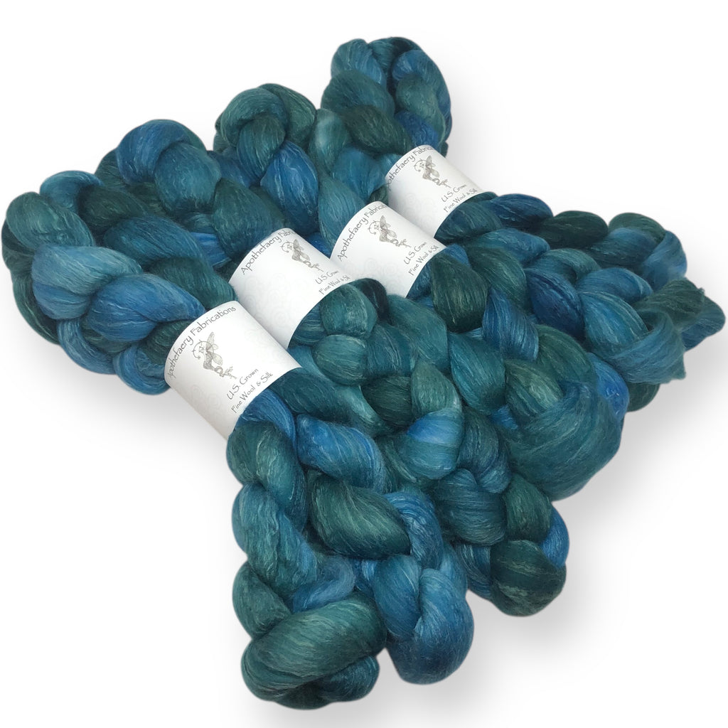 Cold Pool - US grown Fine Wool and Silk Top