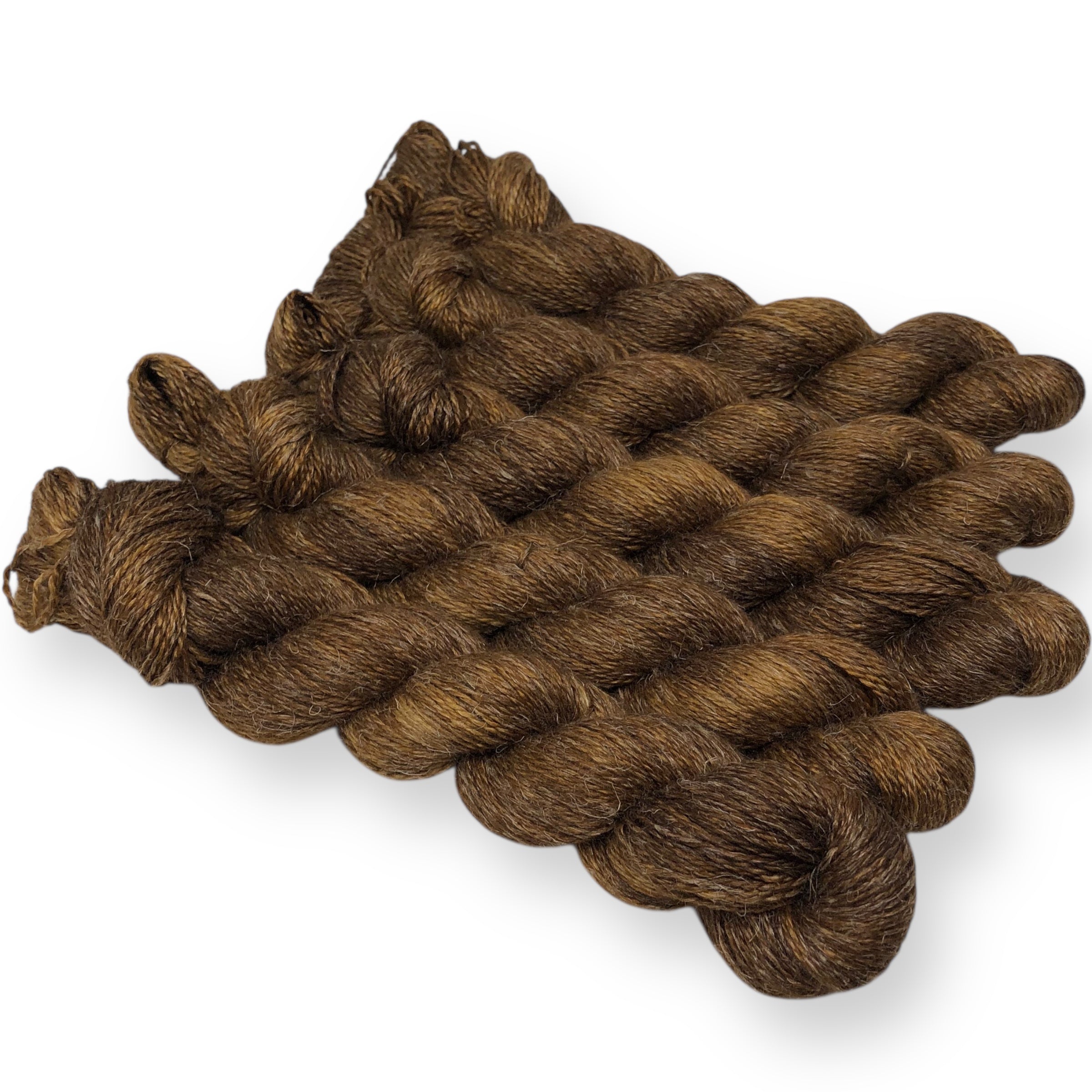 Bark - Alpaca Linen Silk DK weight 2 Ply