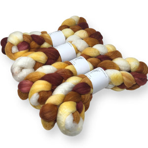 Foxfire - US grown Fine Wool and Silk Top
