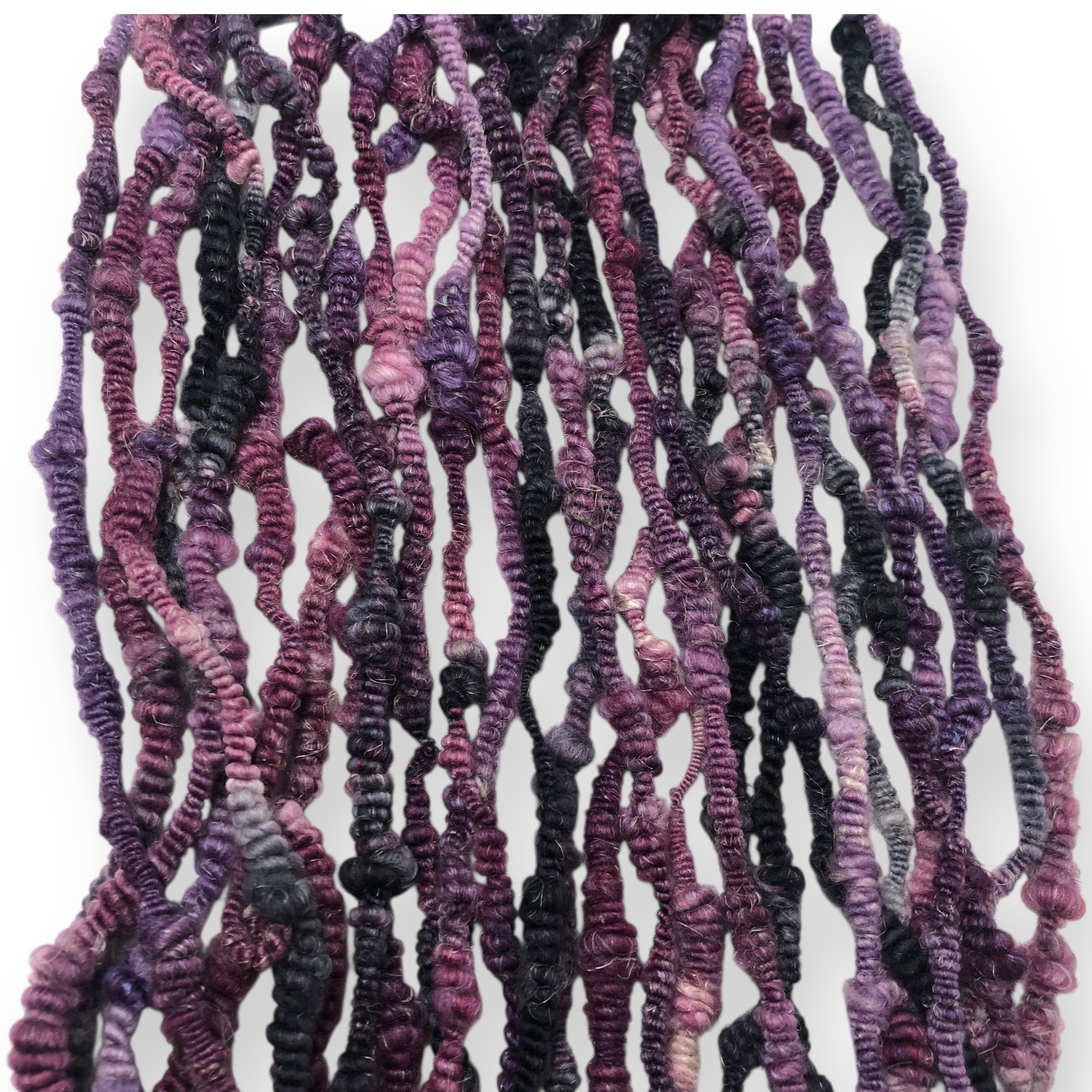 Demeter’s Lament - supercoil textured hand spun