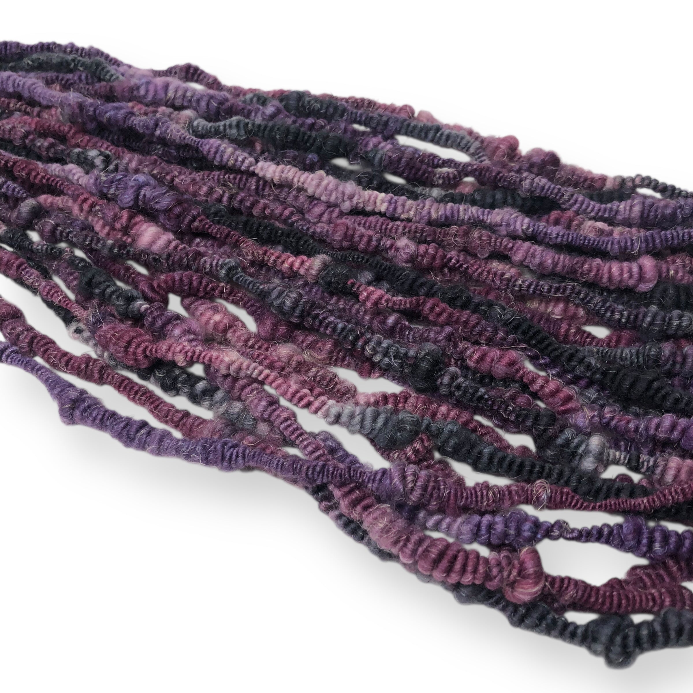 Demeter’s Lament - supercoil textured hand spun