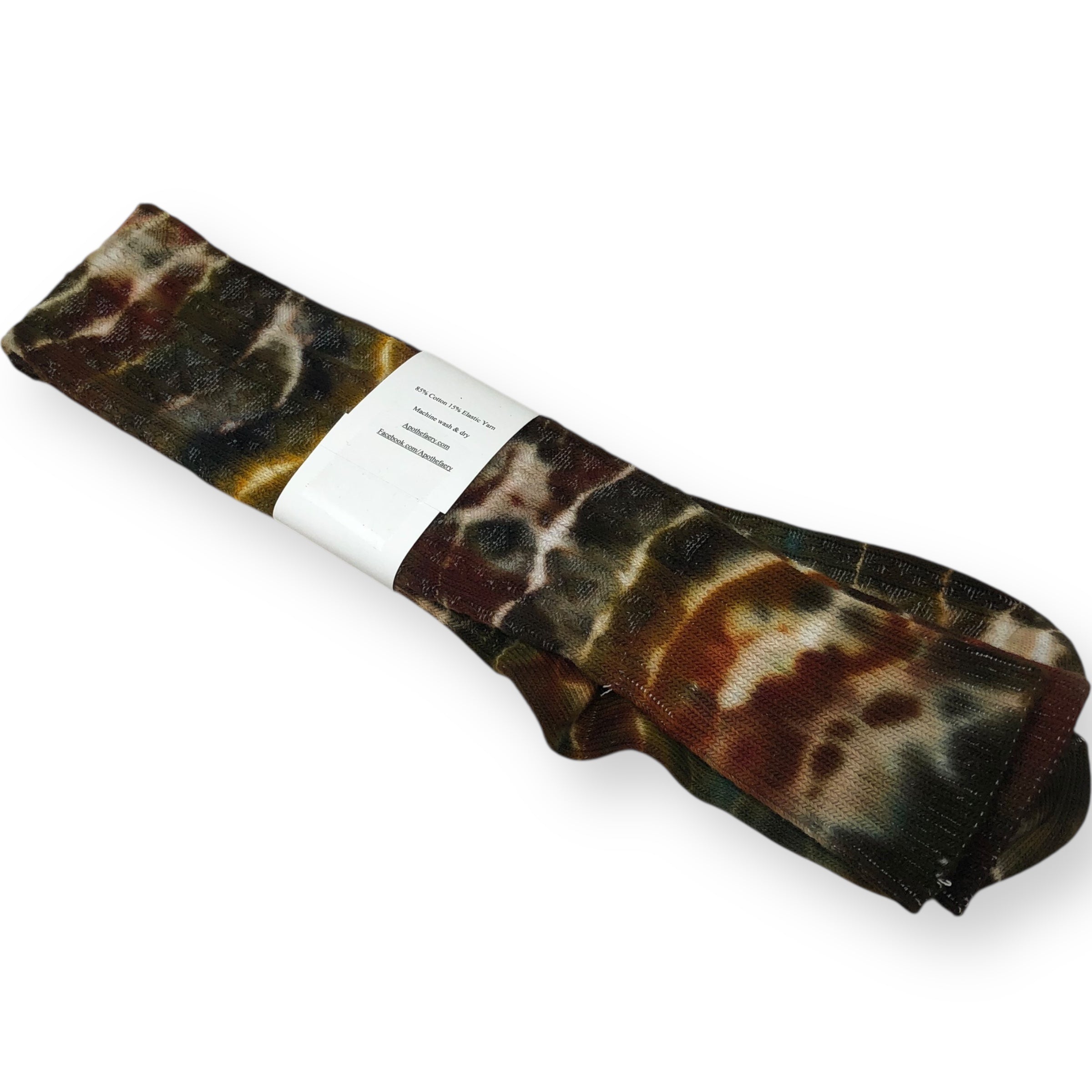 Ice dyed Thigh High socks