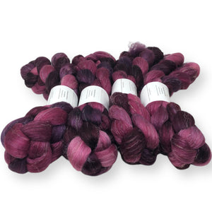 Dahlia - US grown Wool, Silk and Bast Fiber Blend