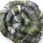 Frosted Sage - Hand carded batt