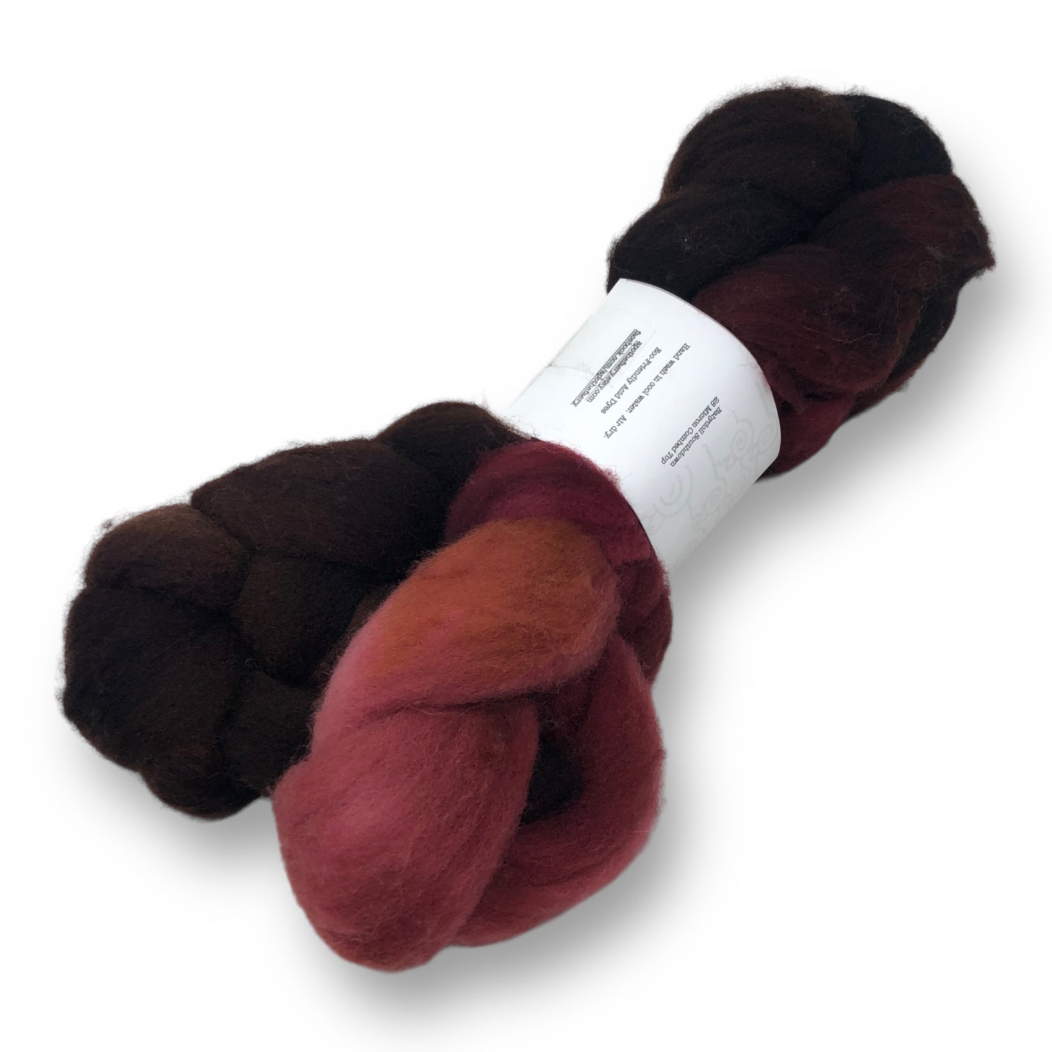 Rosy gradient - Babydoll Southdown wool