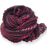 Cherry Cordial - Spiralspun, textured hand spun