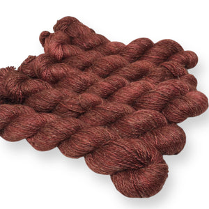 Russet  - Alpaca Linen Silk DK weight 2 Ply