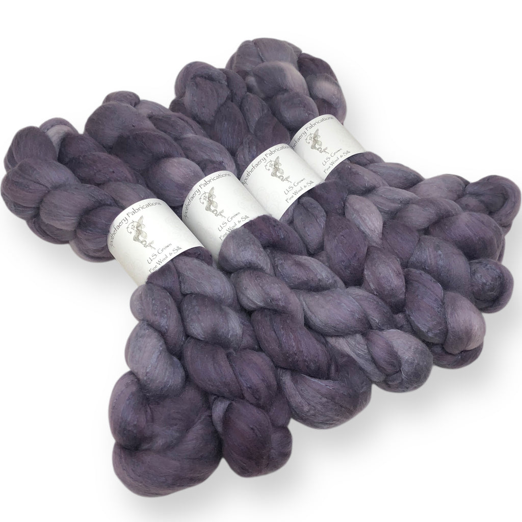 Incant - US grown Fine Wool and Silk Top