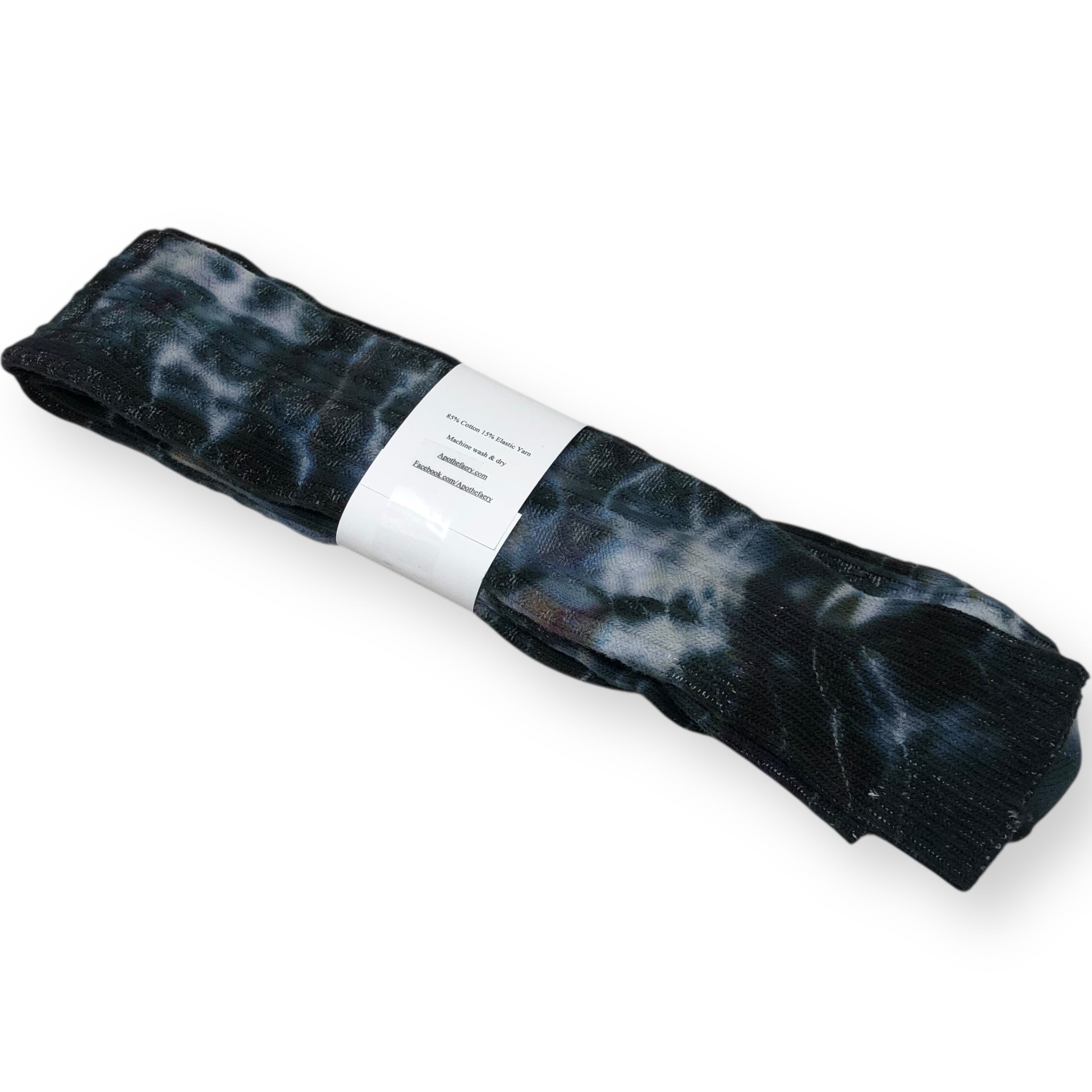 Ice dyed Thigh High socks