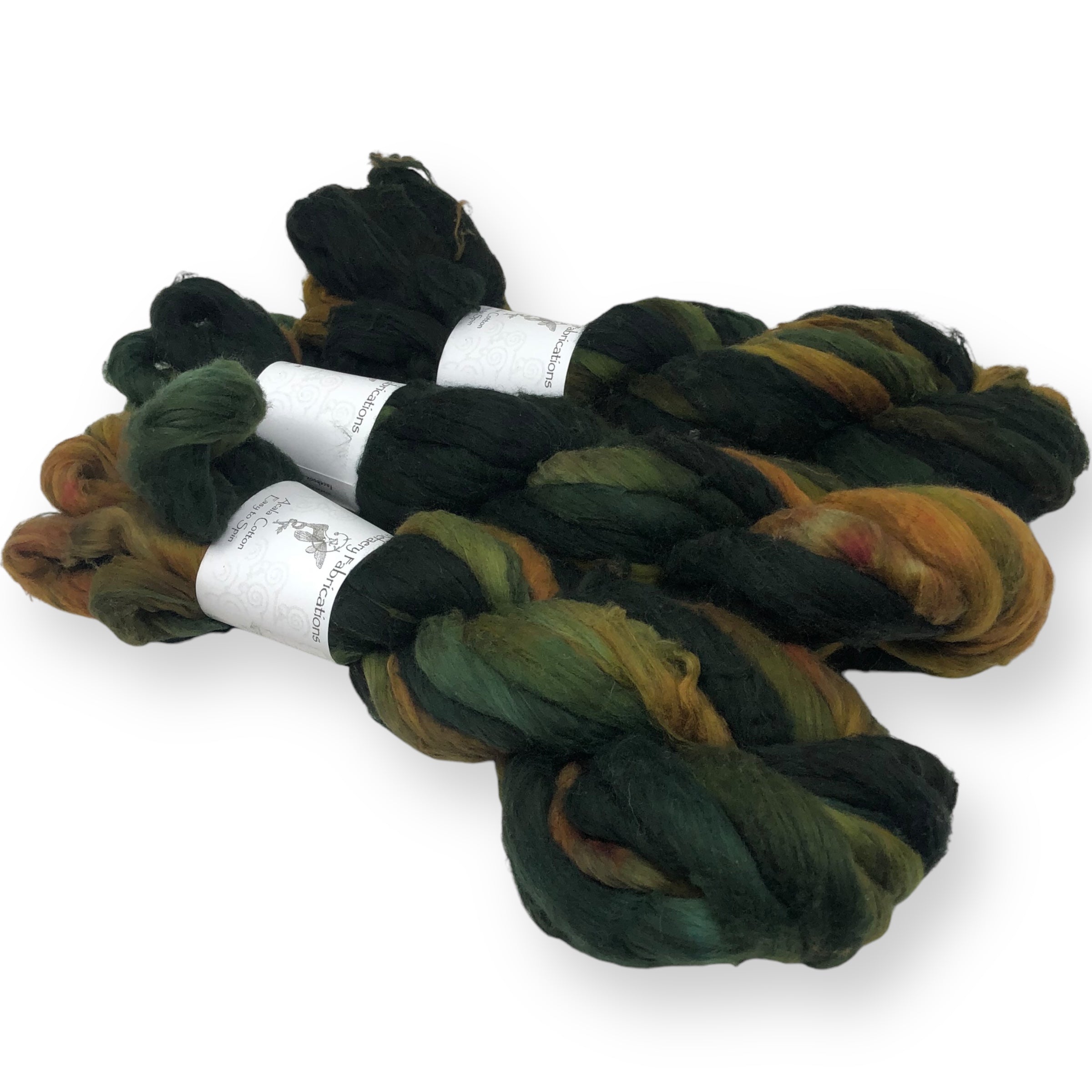 Ice Dyed Acala  - "Easy to Spin" USA grown Cotton