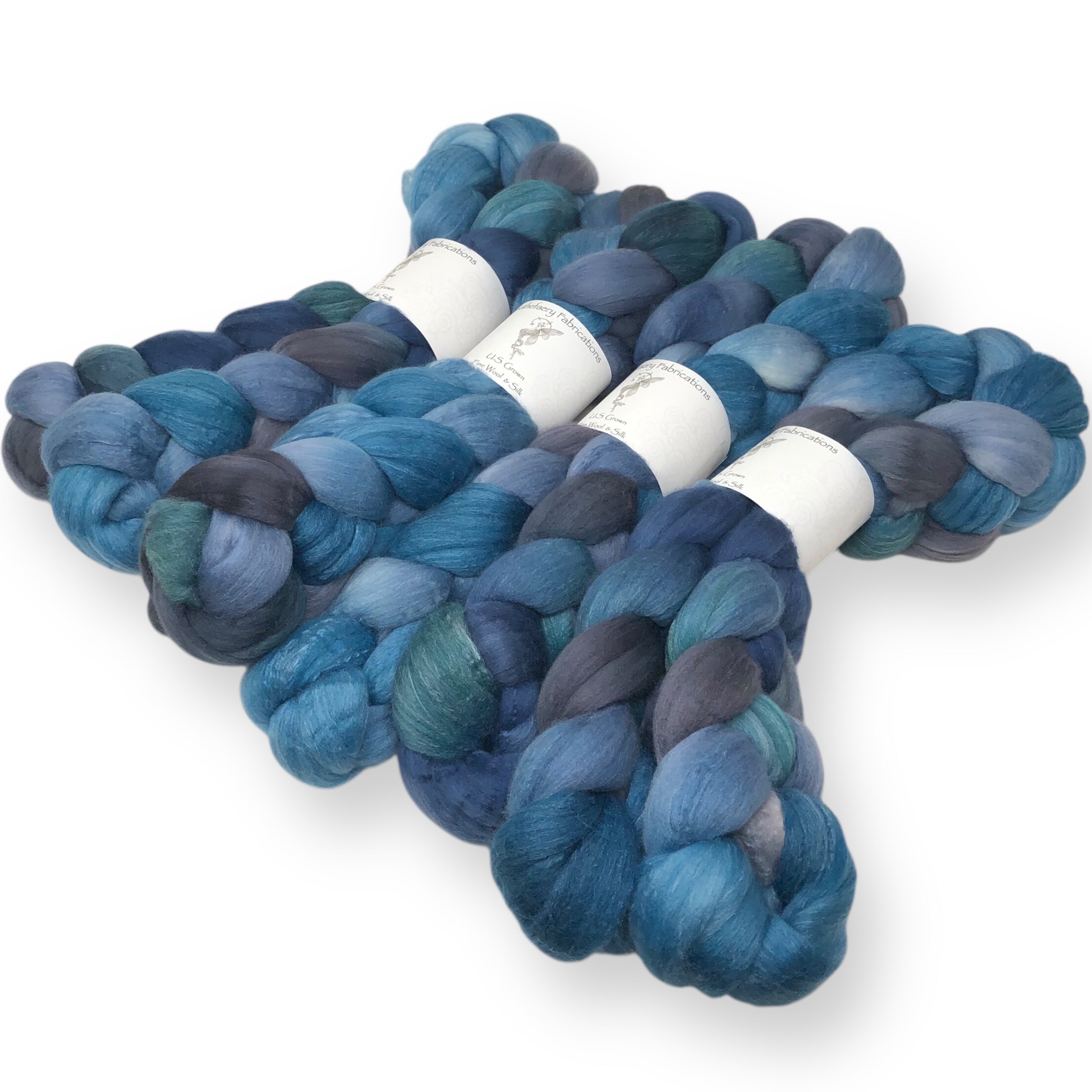 Outer Rings - US grown Fine Wool and Silk Top