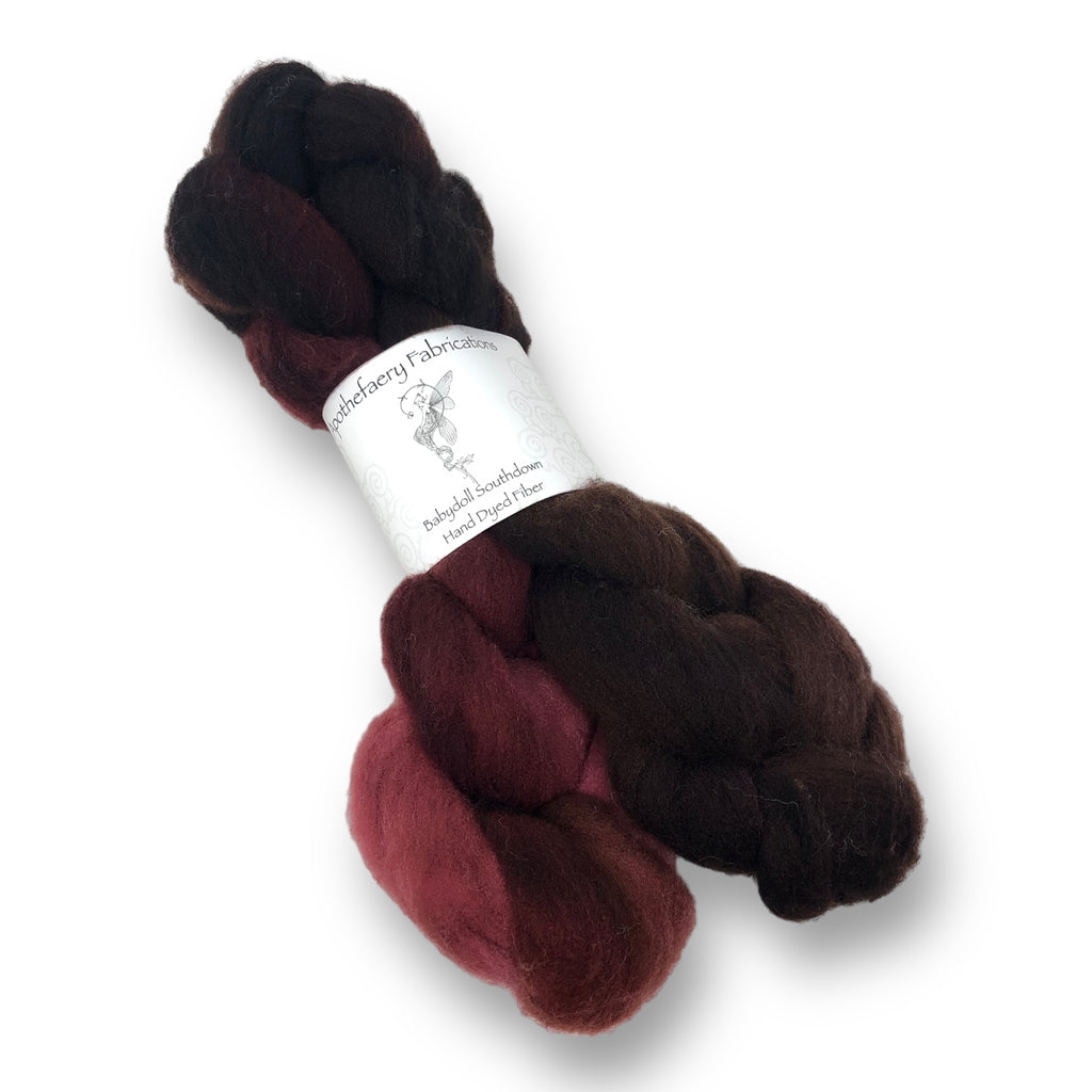 Rosy gradient - Babydoll Southdown wool