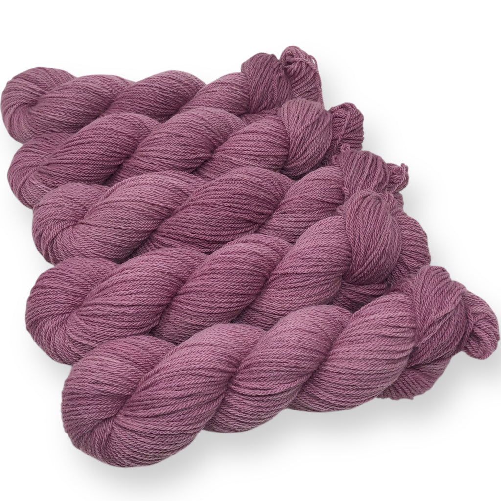 Plant Dyed Cormo DK - fresh from the garden, non-repeatable, ooak
