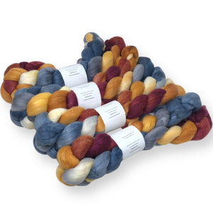 Bonfires - US grown Fine Wool and Silk Top