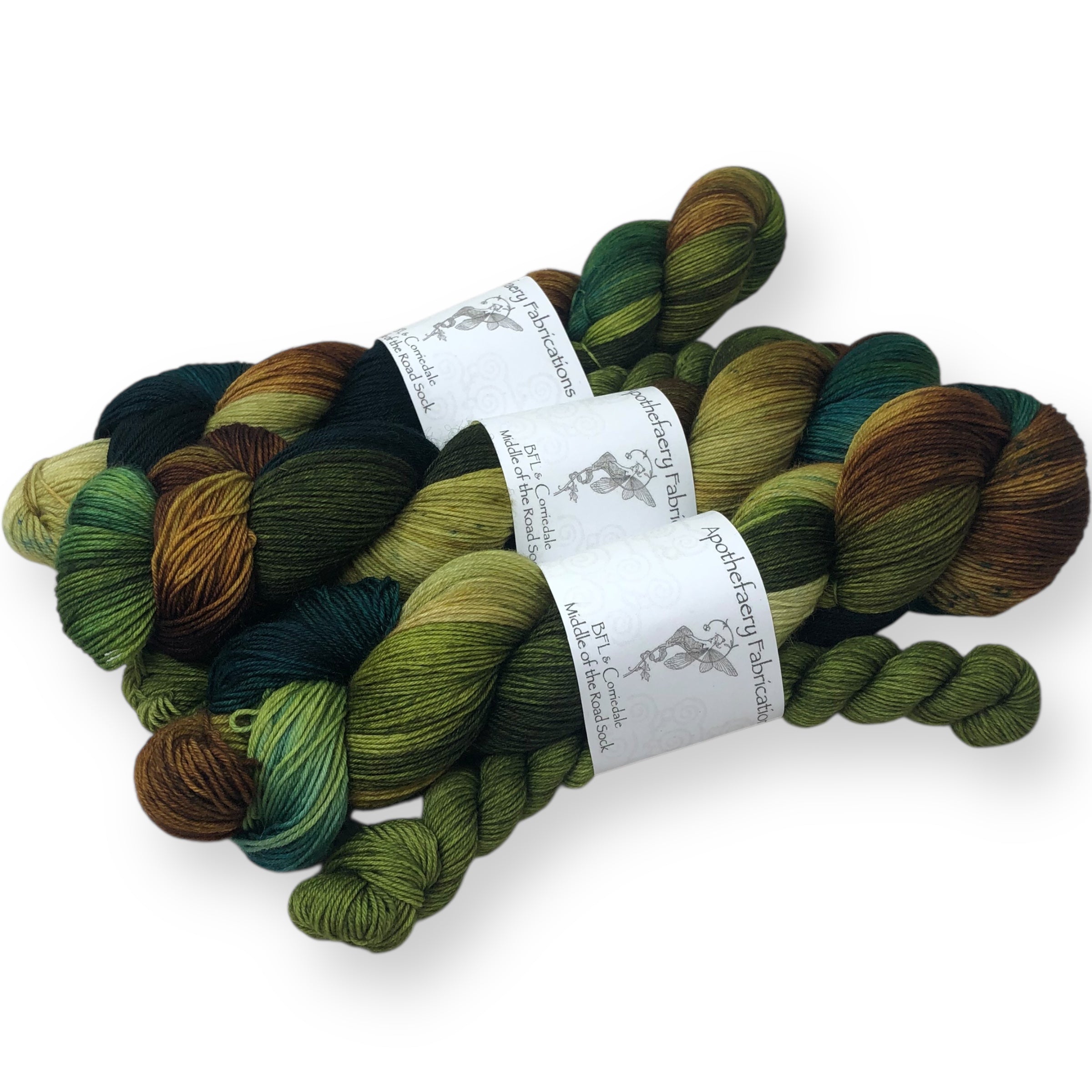 Into the Thicket - sock yarn with mini, sock set