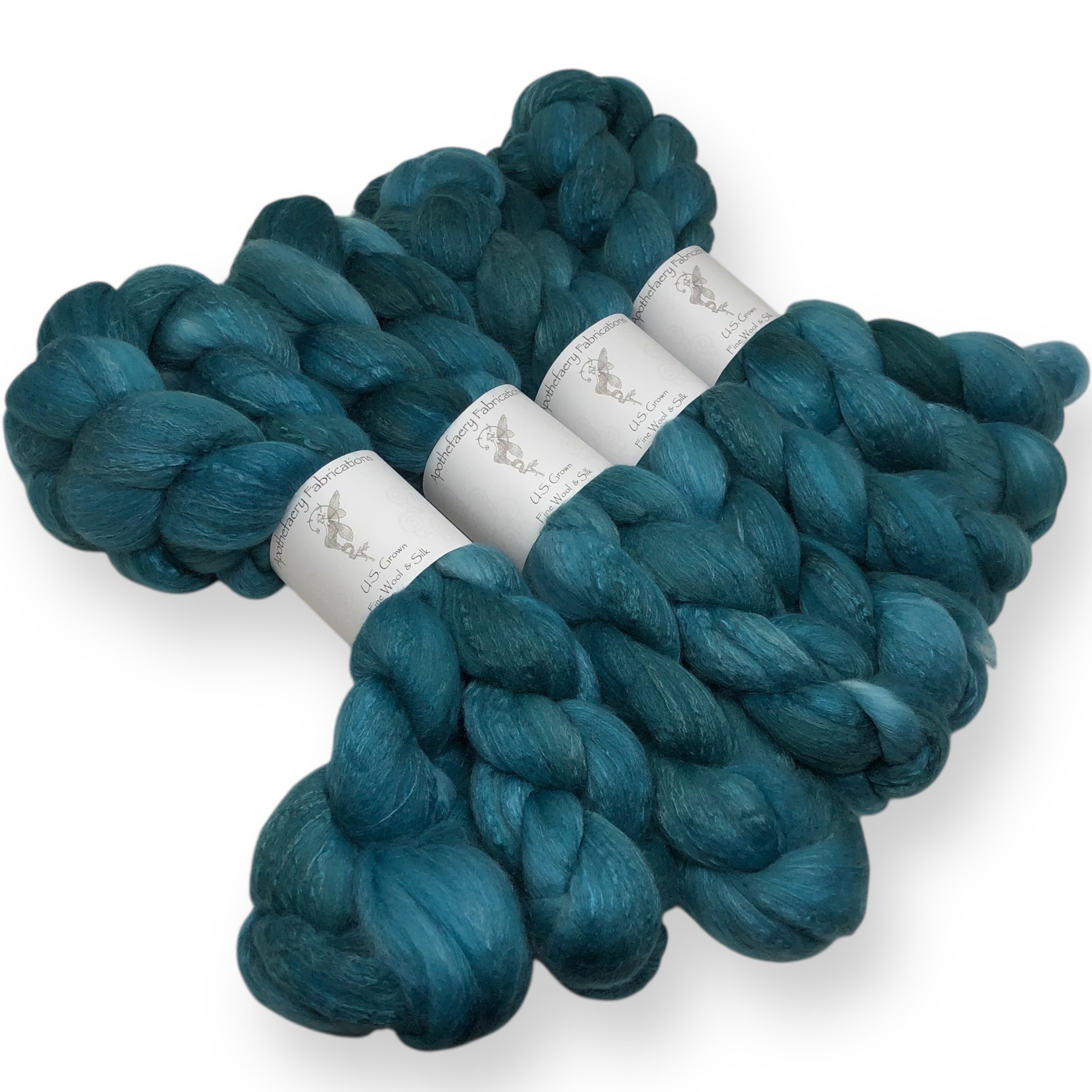 Cold Pool - US grown Fine Wool and Silk Top
