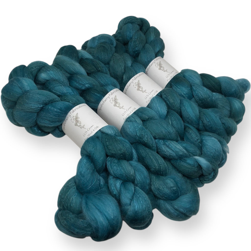 Cold Pool - US grown Fine Wool and Silk Top