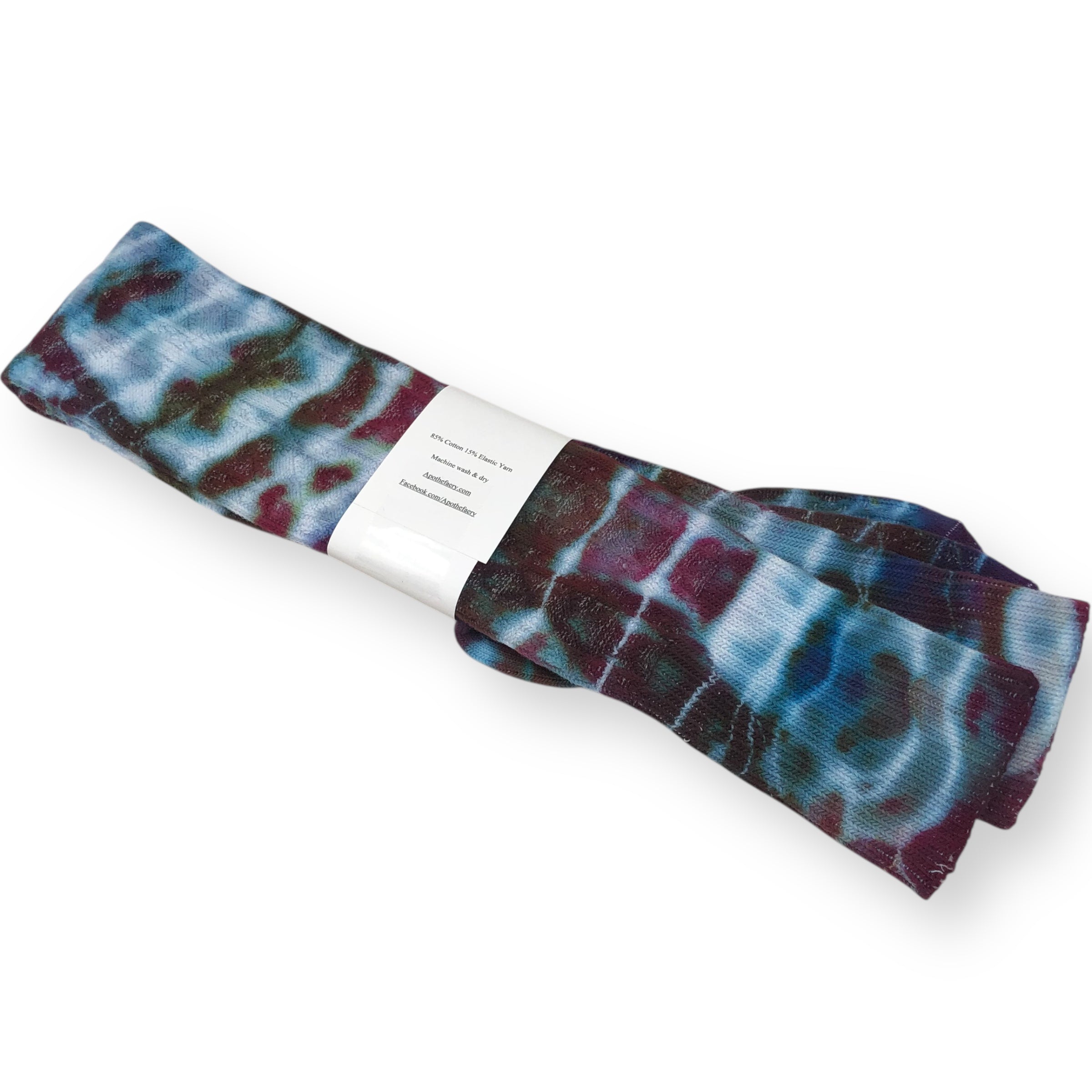 Ice dyed Thigh High socks