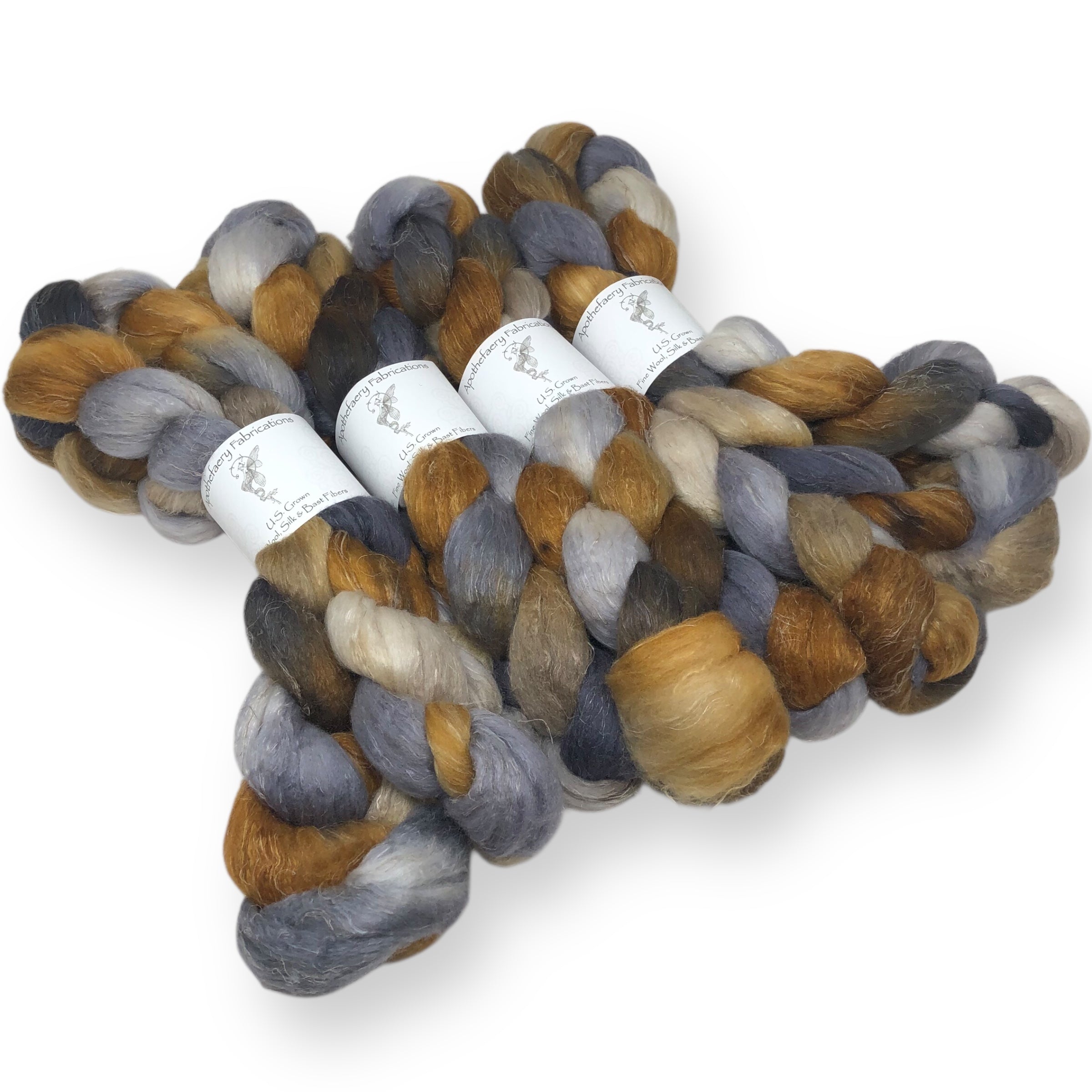 Oak’d - US grown Wool, Silk and Bast Fiber Blend