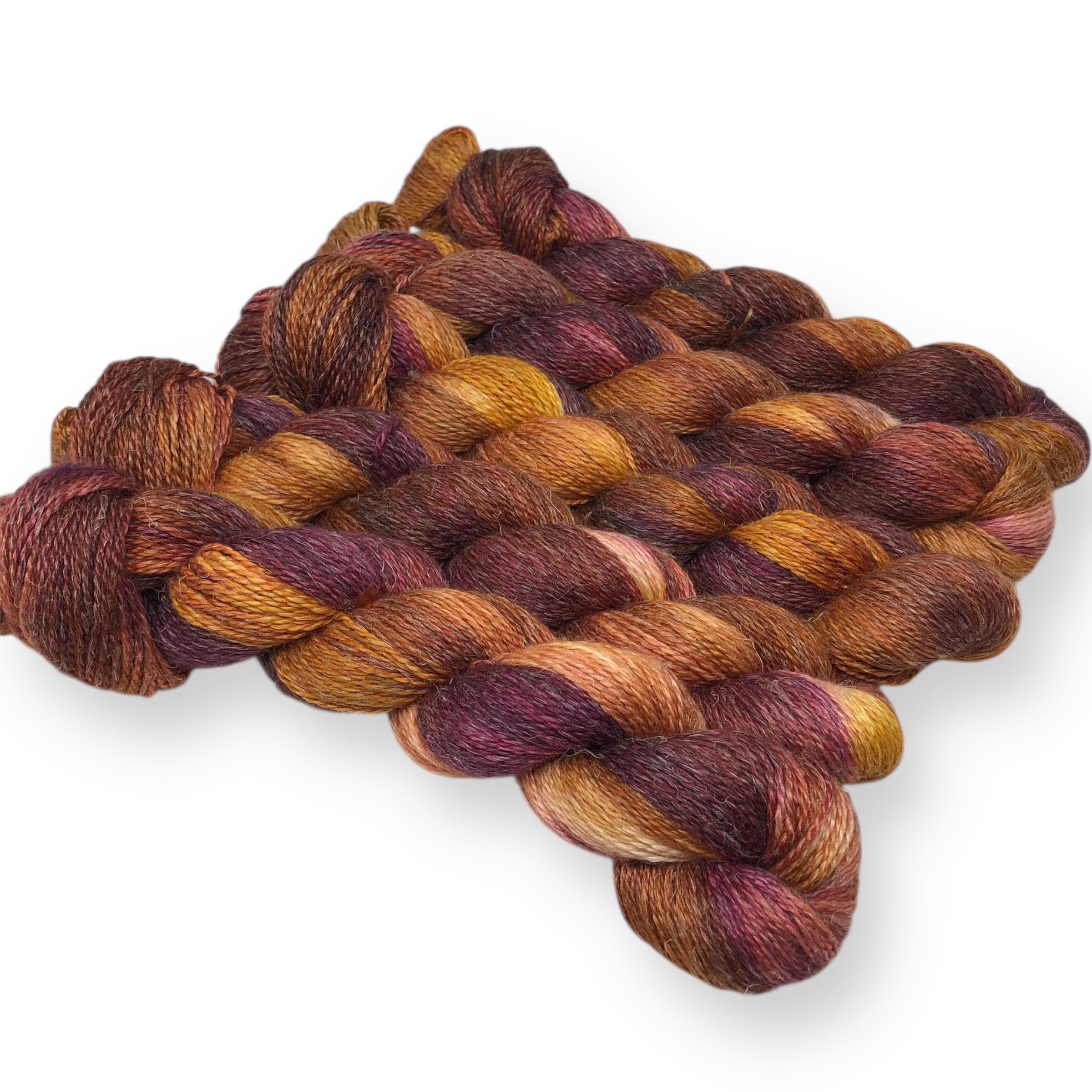 Autumn Beauty - Alpaca Linen Silk DK weight 2 Ply