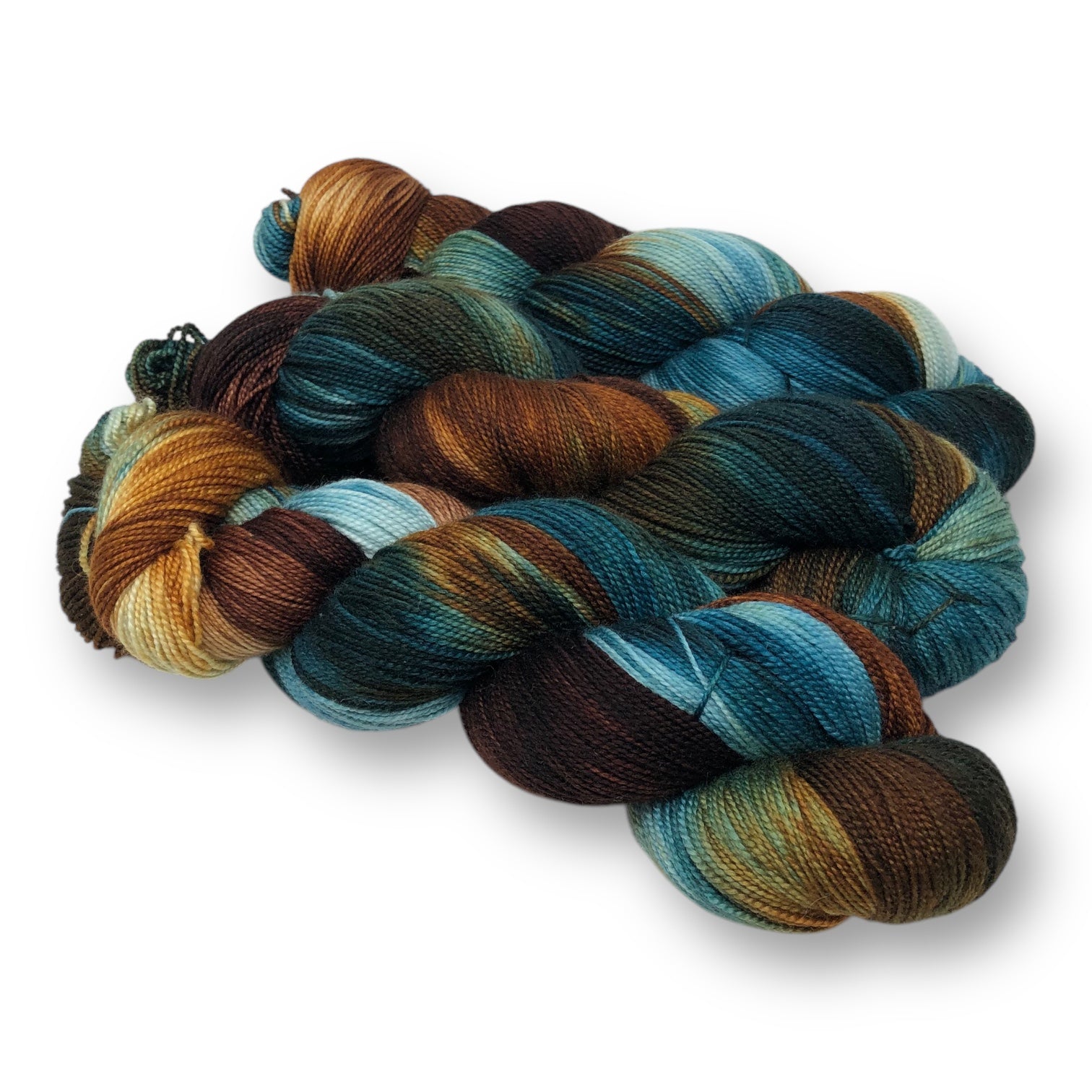 Wood Duck - Shawl length skein - 600 yards