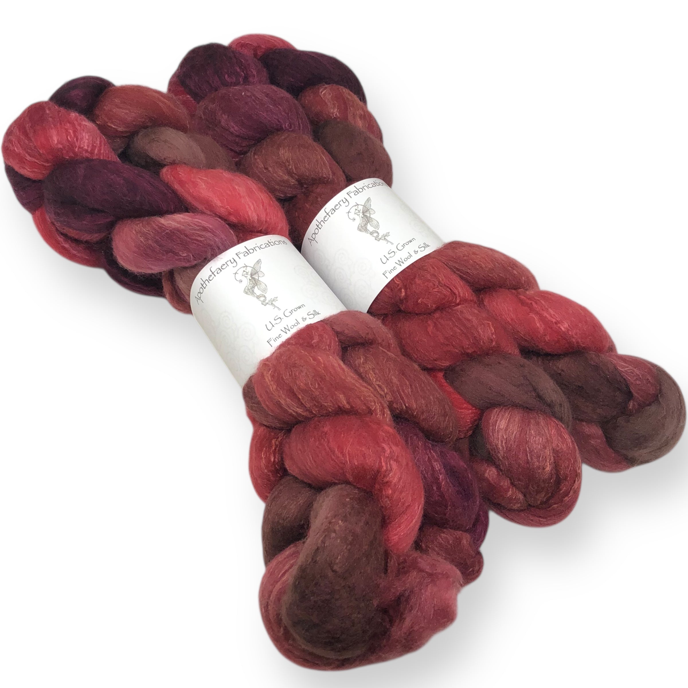 Poison Apple - US grown Fine Wool and Silk Top