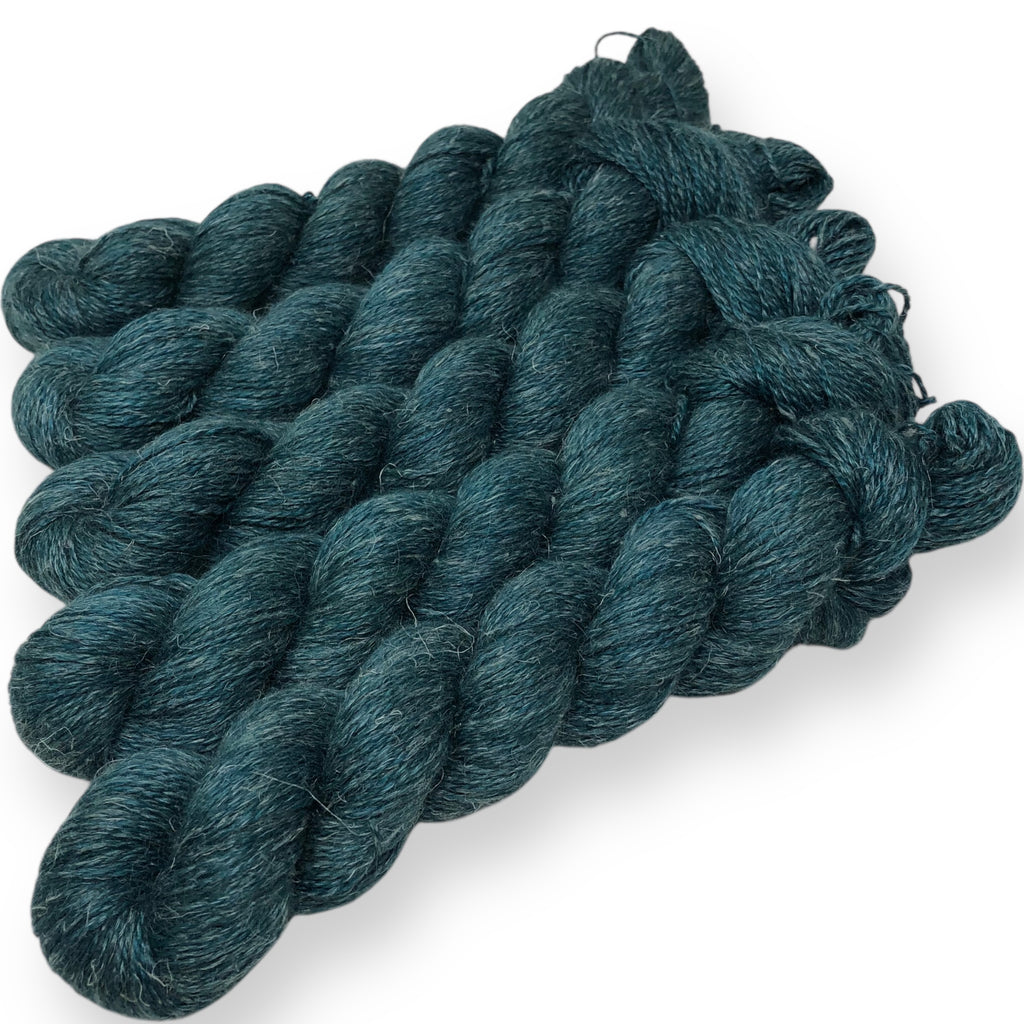Deep Pool - Alpaca Linen Silk DK weight 2 Ply