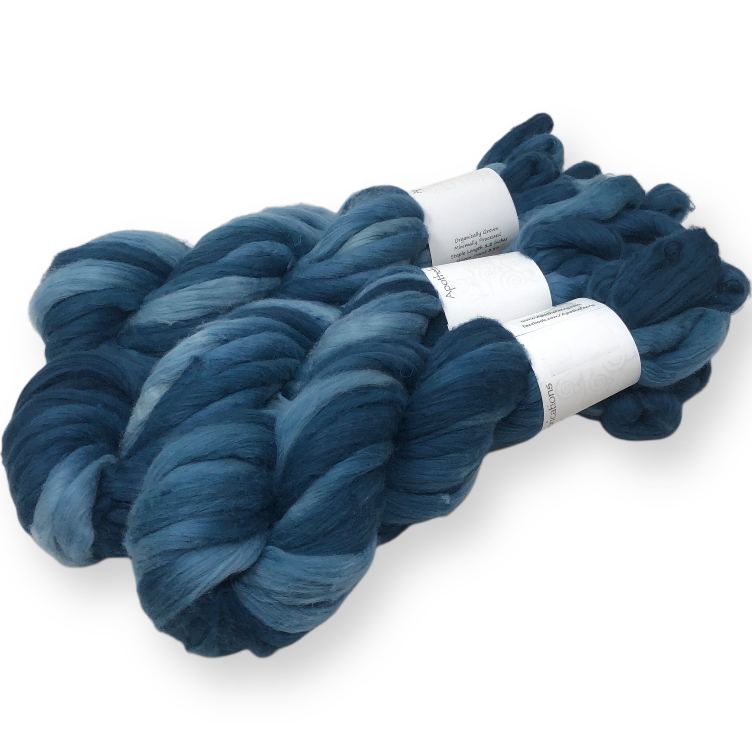 Ice Dyed Acala  - "Easy to Spin" USA grown Cotton